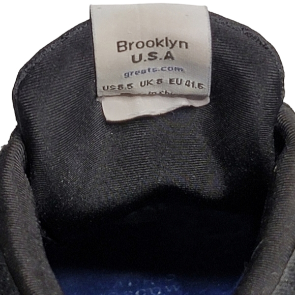 Greats Brooklyn U.S.A. The Bab Triple Black Sneaker - Picture 4 of 4